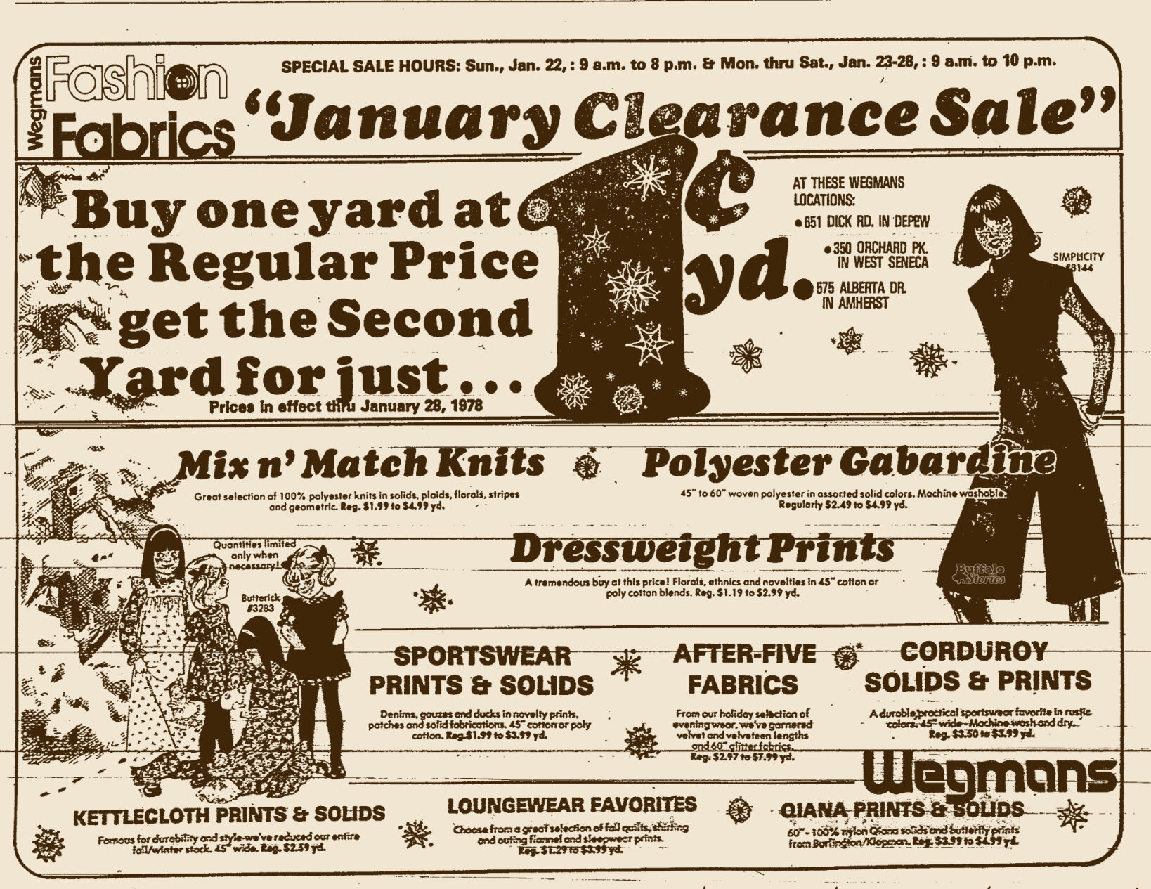 Wegmans Fashion Fabrics